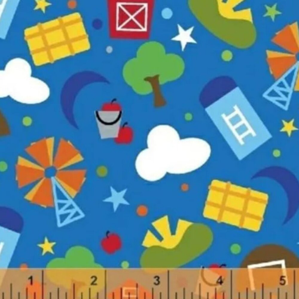 Farm Grain Collection 100% Cotton Quilting Fabrics - Windham Fabrics.